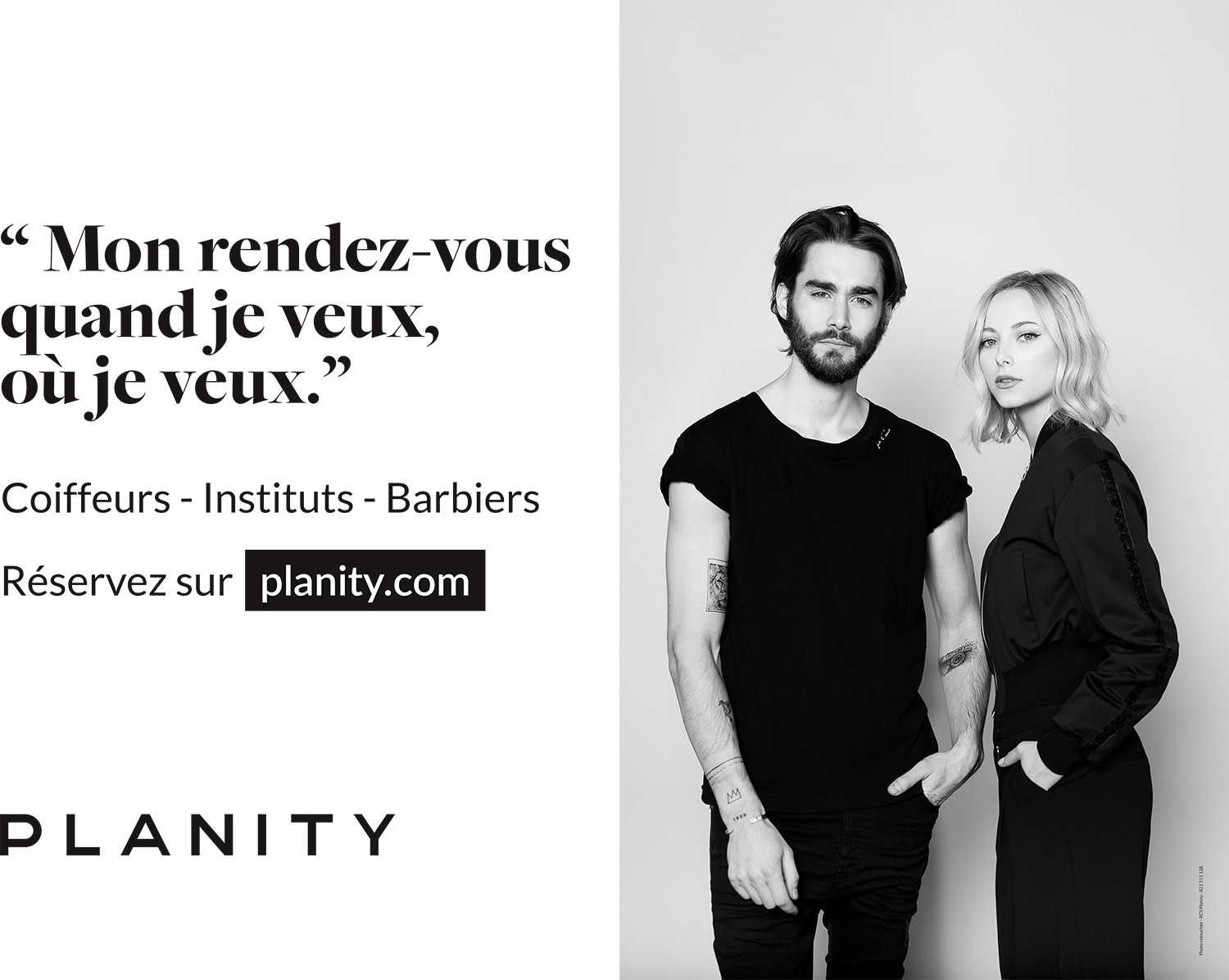 Planity, salon coiffure
