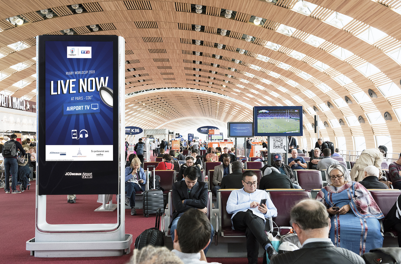 JCDecaux Airport, rugby