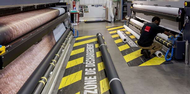 L'atelier de l'imprimeur numérique grand format Metropole